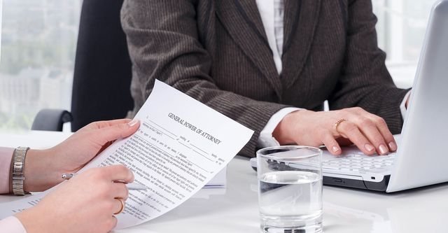 Financial paperwork and professional guidance